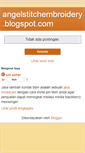 Mobile Screenshot of angelstitchembroidery.blogspot.com