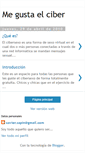 Mobile Screenshot of megustaelcibersexo.blogspot.com