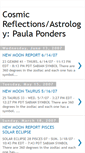 Mobile Screenshot of cosmic-reflections.blogspot.com