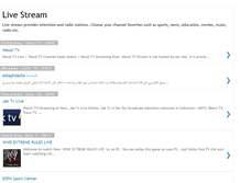 Tablet Screenshot of livestreamcx.blogspot.com