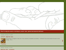 Tablet Screenshot of beginnerscarvingcorner.blogspot.com