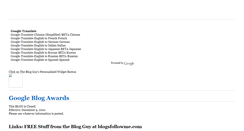 Desktop Screenshot of googleblogawards.blogspot.com