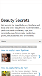 Mobile Screenshot of beautyadvice4u.blogspot.com