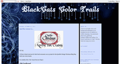 Desktop Screenshot of blackcatscolortrails.blogspot.com