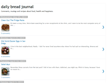 Tablet Screenshot of dailybreadjournal.blogspot.com