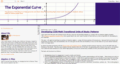 Desktop Screenshot of exponentialcurve.blogspot.com