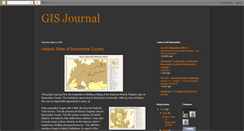 Desktop Screenshot of gisjournal.blogspot.com