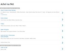 Tablet Screenshot of acheinanet.blogspot.com