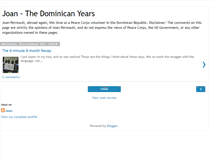 Tablet Screenshot of peacecorpsjoan.blogspot.com
