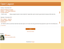 Tablet Screenshot of openlagoon.blogspot.com
