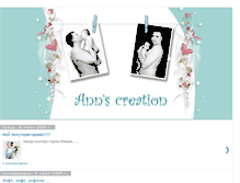 Tablet Screenshot of ann-creation.blogspot.com