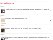 Tablet Screenshot of beyond-the-coda.blogspot.com