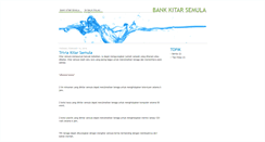 Desktop Screenshot of bankkitarsemulaskbalikpulau.blogspot.com