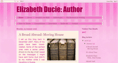 Desktop Screenshot of elizabethducie.blogspot.com