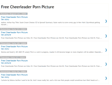Tablet Screenshot of free-cheerleader-porn-picture.blogspot.com