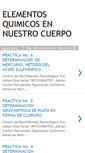 Mobile Screenshot of elementosquimicosennuestrocuerpo.blogspot.com