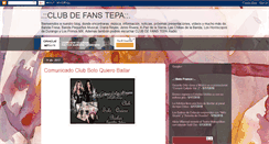 Desktop Screenshot of clubdefanstepa.blogspot.com