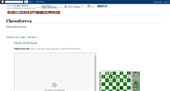 Desktop Screenshot of chessforeva.blogspot.com