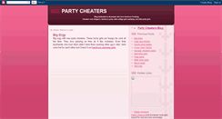 Desktop Screenshot of party-cheaters.blogspot.com