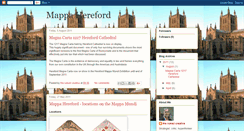 Desktop Screenshot of mappahereford.blogspot.com
