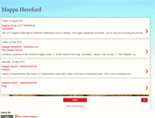 Tablet Screenshot of mappahereford.blogspot.com