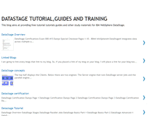 Tablet Screenshot of datastage-tutorials.blogspot.com