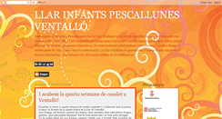 Desktop Screenshot of llarinfantspescallunes.blogspot.com