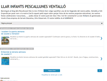 Tablet Screenshot of llarinfantspescallunes.blogspot.com
