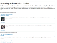 Tablet Screenshot of loganfoundationstation.blogspot.com