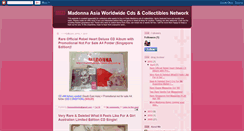 Desktop Screenshot of madonnaasiaworldwide.blogspot.com