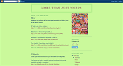 Desktop Screenshot of morethanjustwords-kschott.blogspot.com