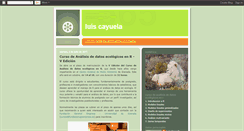 Desktop Screenshot of luiscayuela.blogspot.com