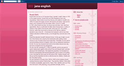 Desktop Screenshot of janaenglish.blogspot.com