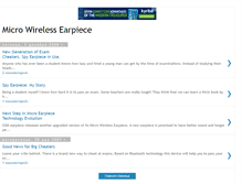 Tablet Screenshot of microwirelessearpiece.blogspot.com