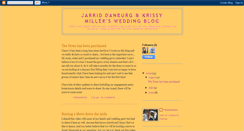 Desktop Screenshot of millerdanburgwedding.blogspot.com