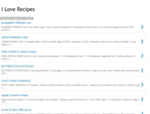 Tablet Screenshot of iloverecipes-peggysue.blogspot.com