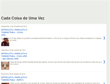 Tablet Screenshot of cadacoisadeumavez.blogspot.com
