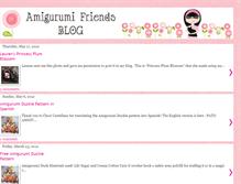 Tablet Screenshot of amigurumifriendsblog.blogspot.com