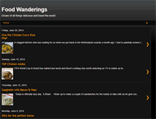 Tablet Screenshot of joansfoodwanderings.blogspot.com
