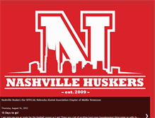 Tablet Screenshot of nashvillehuskers.blogspot.com