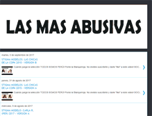 Tablet Screenshot of lasmasabusivas.blogspot.com