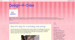Desktop Screenshot of design-a-cake-springville.blogspot.com