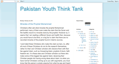 Desktop Screenshot of pakistanyouththinktank.blogspot.com