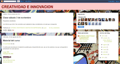 Desktop Screenshot of creatividadinnovacionibero.blogspot.com