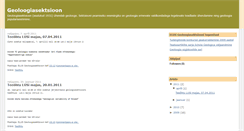 Desktop Screenshot of geoloogiasektsioon.blogspot.com