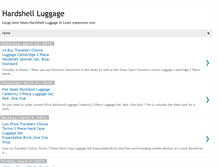 Tablet Screenshot of hardshellluggagecheaper.blogspot.com