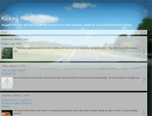 Tablet Screenshot of kickingpinay.blogspot.com