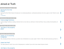 Tablet Screenshot of aimedattruth.blogspot.com