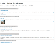 Tablet Screenshot of lavozdelauasd.blogspot.com