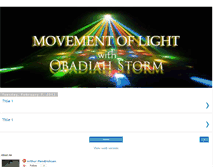 Tablet Screenshot of movementoflight.blogspot.com
